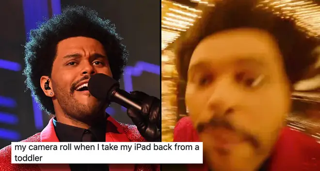 The Weeknd's Super Bowl halftime performance has become a chaotic meme