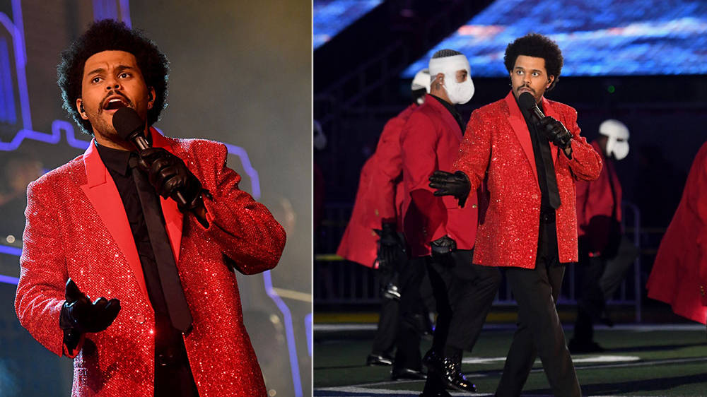 Super Bowl: The Weeknd and Miley Cyrus lead star-studded 