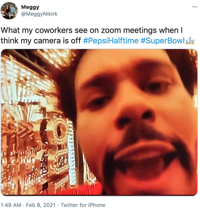 The Weeknd became a living meme during the Super Bowl 2021
