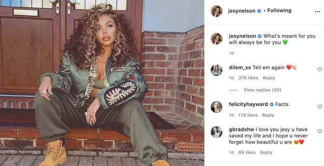 Jesy Nelson posts another glamorous shot to Instagram