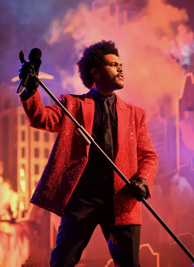 The Weeknd performed nine of his biggest hits.