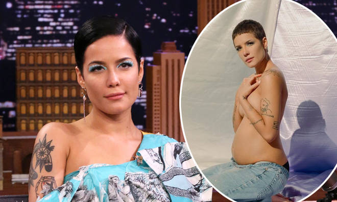 Halsey announced her pregnancy in January