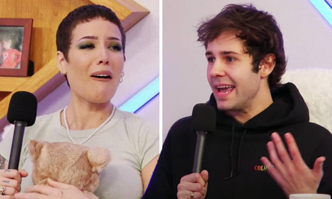 Halsey gets first baby gift from David Dobrik