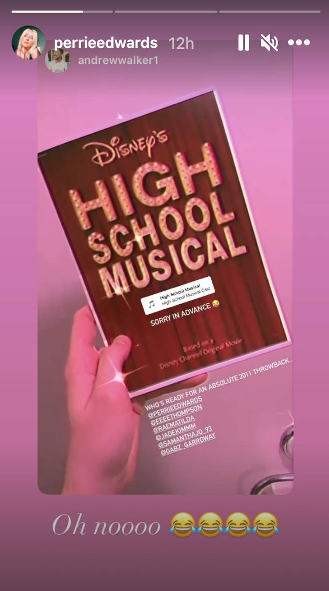 Perrie Edwards was in her college's High School Musical production.