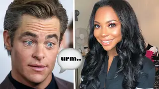 Chris Pine didn't react well to being asked about Love Island's Samira Mighty