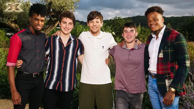 Louis Tomlinson's act Armstrong Martins was one of the first stars voted out of the X Factor 2018