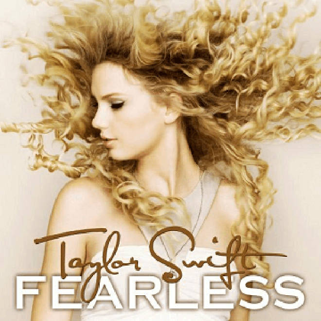 Taylor Swift's original 'Fearless' album cover
