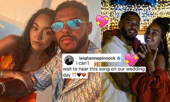 Leigh-Anne Pinnock shared a heartfelt post for Andre Gray on Valentine's Day.