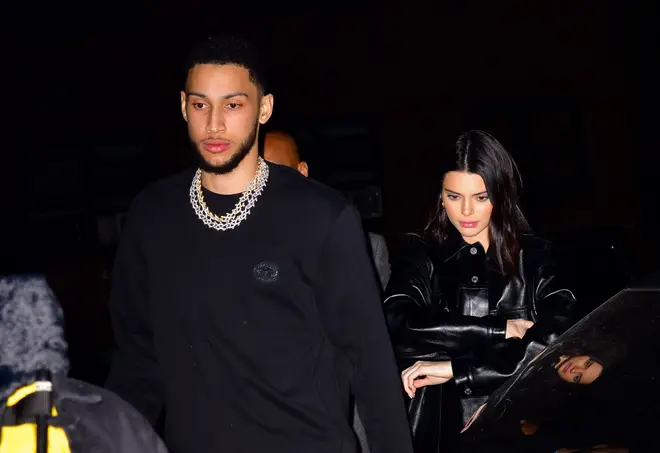 Kendall Jenner and ex-boyfriend Ben Simmons