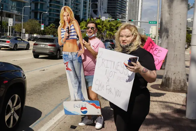 The Free Britney movement was a focus in Framing Britney Spears