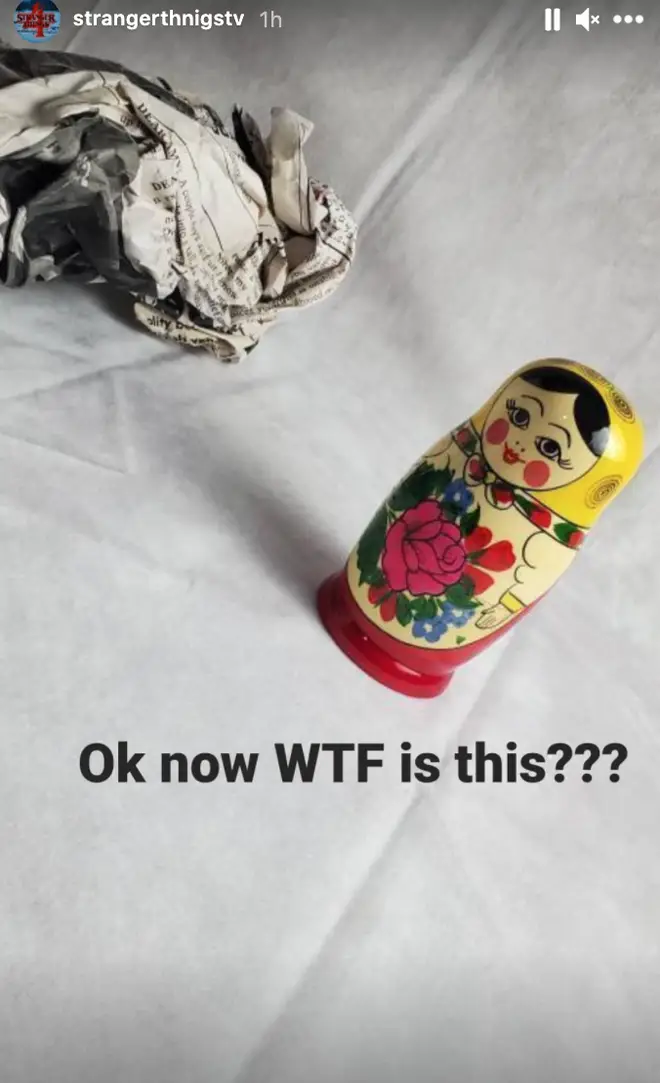 A Stranger Things fan account was sent Russian dolls