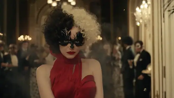 Emma Stone looks fabulously evil in the trailer for Cruella