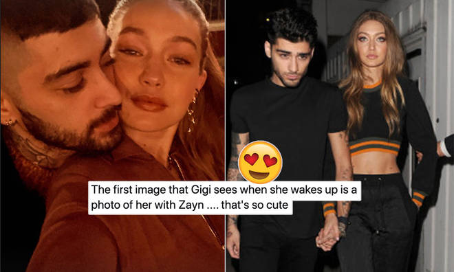 Fans couldn't get over how cute Gigi Hadid's snap of Zayn was.