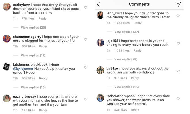 People drag Tristan Thompson in Instagram comments & it's kind of funny