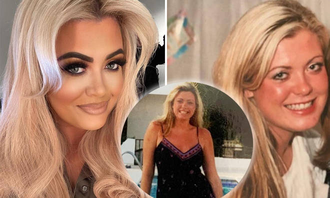 Gemma Collins's glamorous transformation from when she younger
