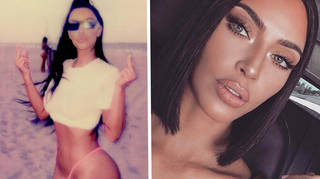 Kim Kardashian's being accused of photoshop on latest KKW Beauty picture