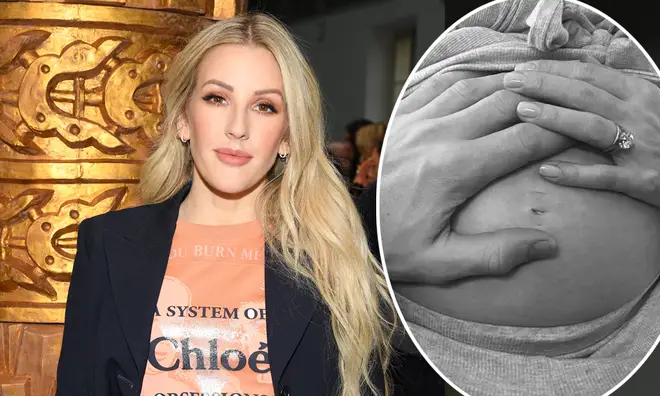 Ellie Goulding is pregnant with her first baby