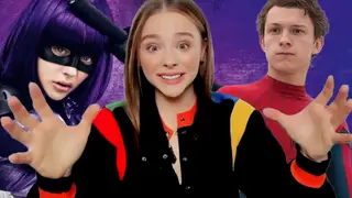 Chloë Grace Moretz jokes she could beat Tom Holland's Spider-Man in a fight