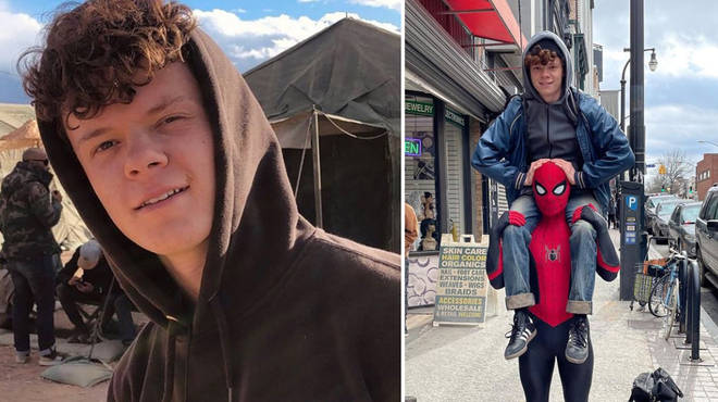 Tom Holland's brother Harry makes a cameo in Spider-Man 3