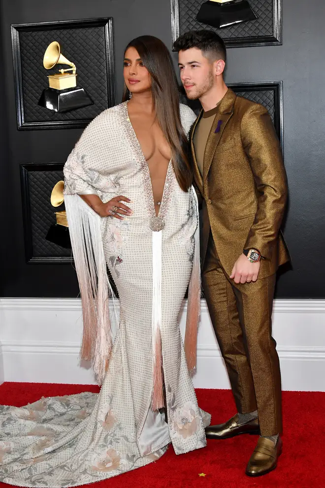 Priyanka Chopra and Nick Jonas at the Grammys 2020