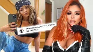 Jesy Nelson continues to tease solo music plans