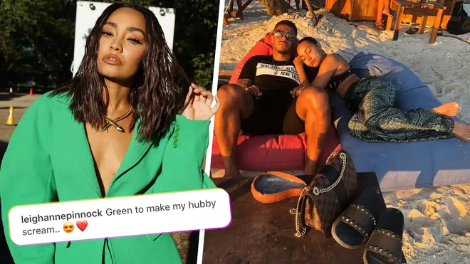 Leigh-Anne Pinnock joked that she was already married to Andre Grey