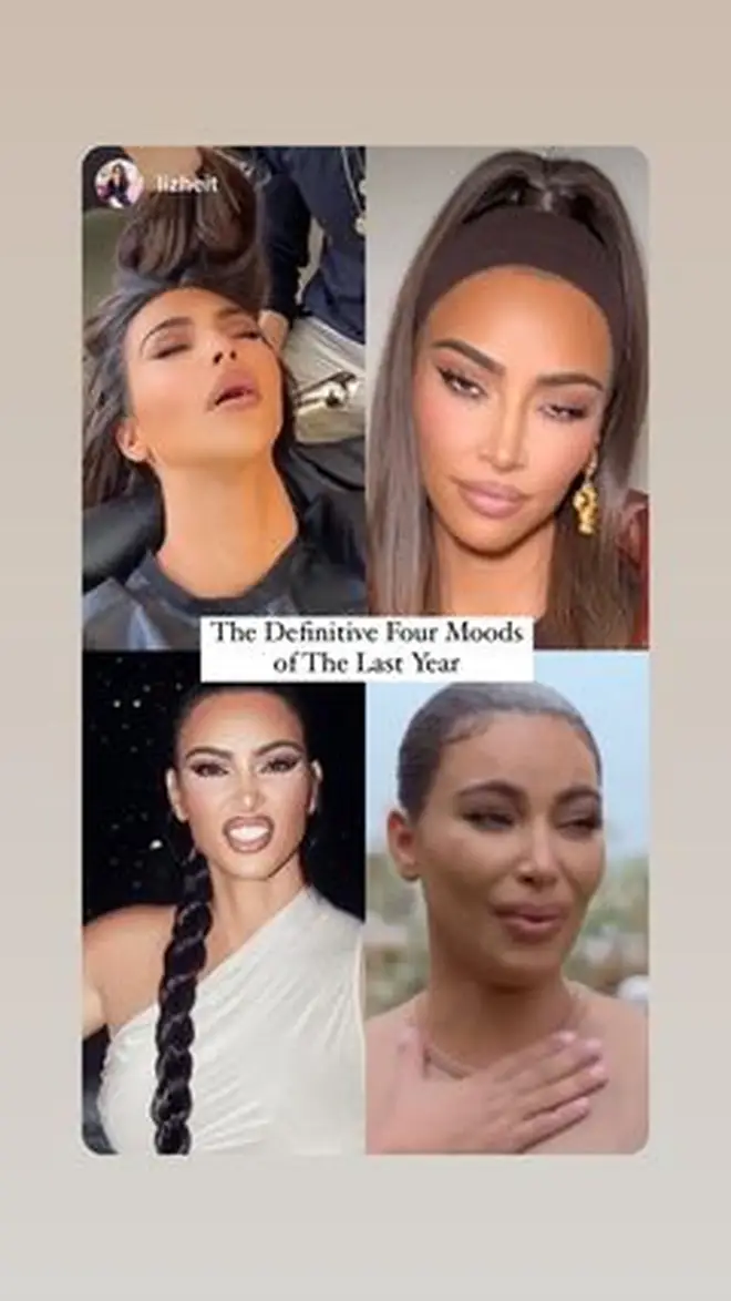 Kim Kardashian posts meme hinting at a lousy 2020
