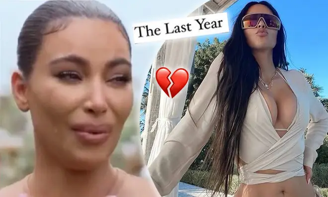 Kim Kardashian hints at bad year on Instagram