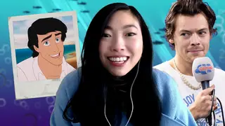 Awkwafina spoke about replacing Harry Styles as Prince Eric