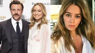 Jason Sudeikis and Keeley Hazell were both spotted in the same house.