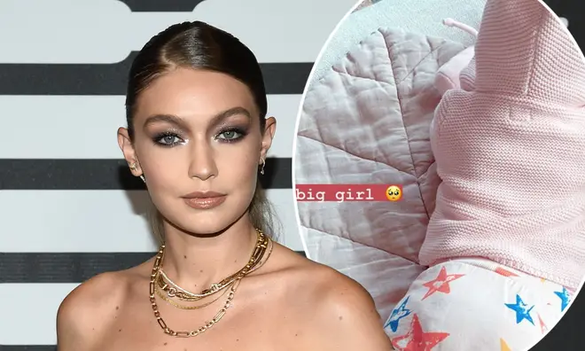 Gigi Hadid shared the first full photo of her baby girl