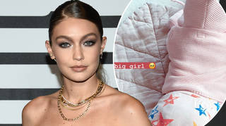 Gigi Hadid shared the first full photo of her baby girl