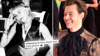 Miley Cyrus is being the ultimate Harry Styles stan