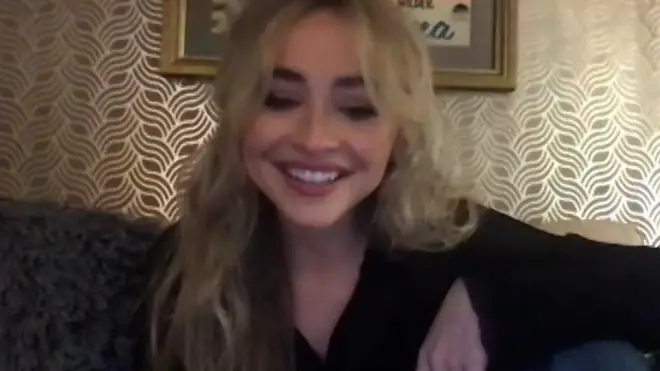 Sabrina Carpenter joined Capital Breakfast with Roman Kemp