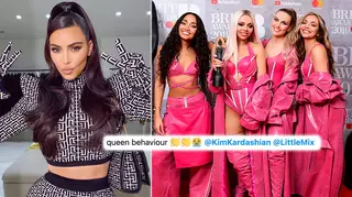 Kim Kardashian supporting Little Mix has excited fans.