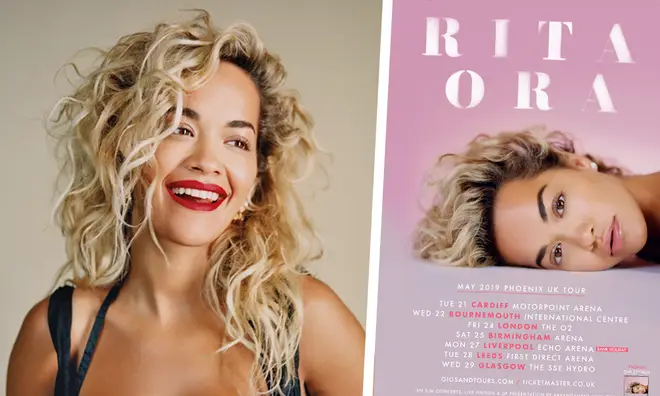 Rita Ora is touring the UK in 2019