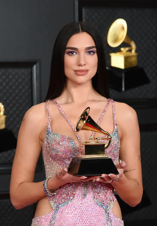 Dua Lipa won Pop Vocal Album at the 2021 Grammys