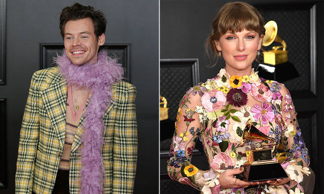 Harry Styles and Taylor Swift had a friendly catch-up at The Grammys.