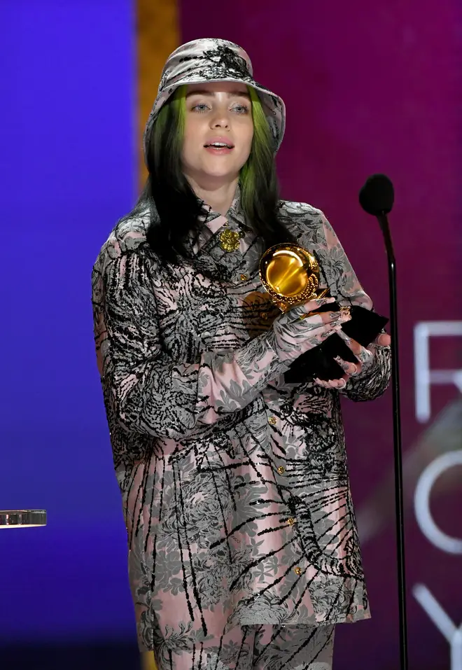 Billie Eilish won 4 Grammy Awards