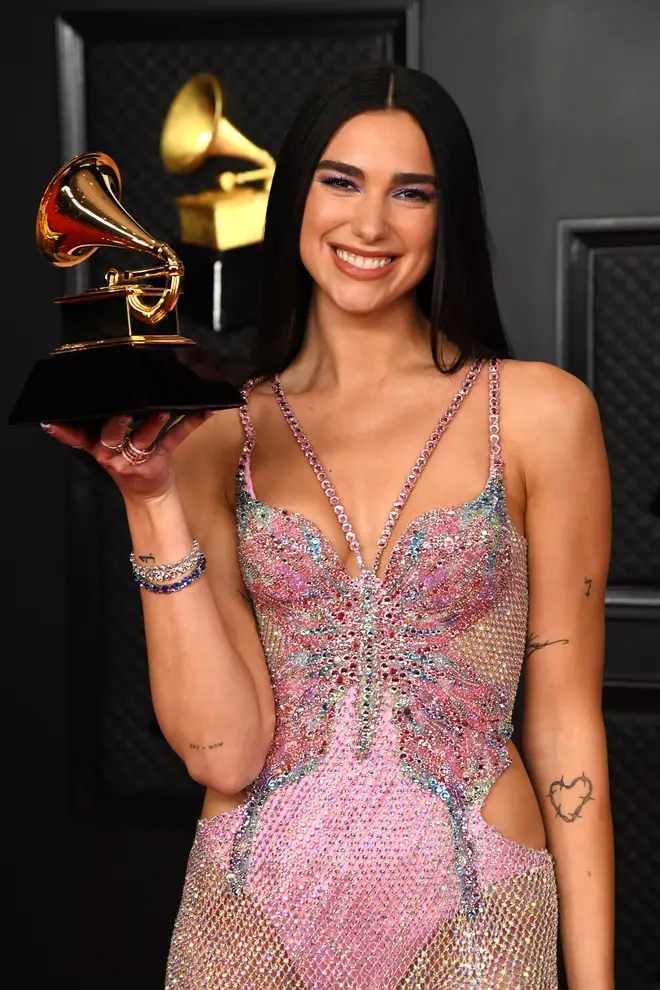 Dua Lipa took home her third Grammy award.