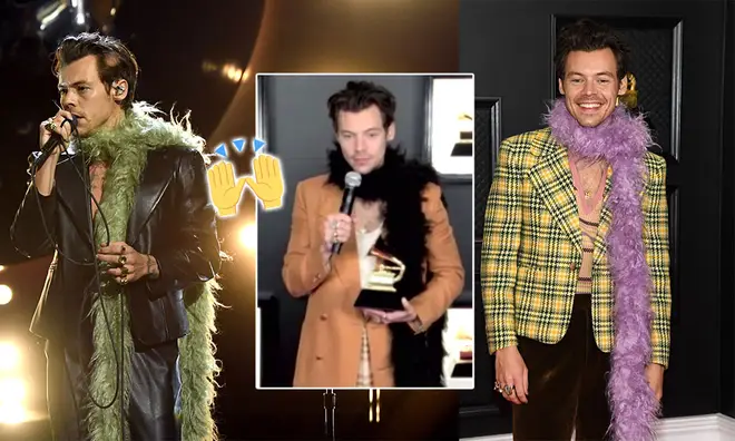 Harry Styles' Grammy outfits have been admired by fans everywhere.