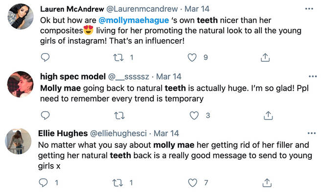 Fans dubbed Molly-Mae Hague a "real influencer".