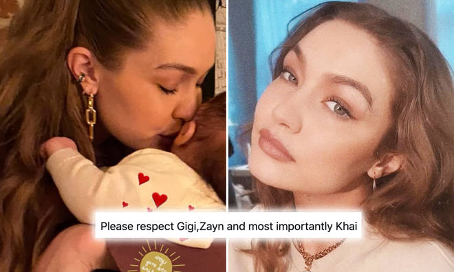 Gigi Hadid accidentally posts Khai's face and fans are helping her get it off the internet
