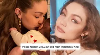 Gigi Hadid accidentally posts Khai's face and fans are helping her get it off the internet