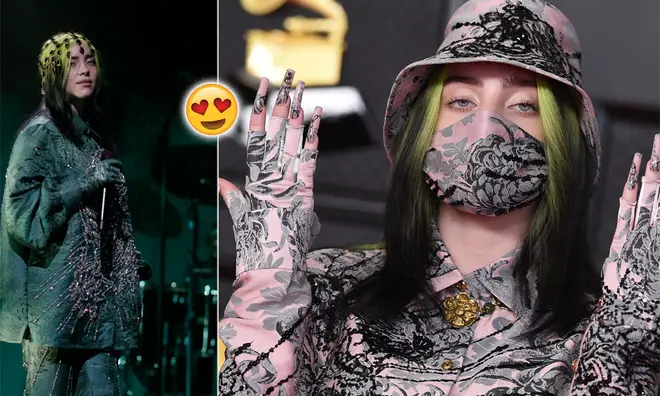 Here's how Billie Eilish's Grammy look was created.