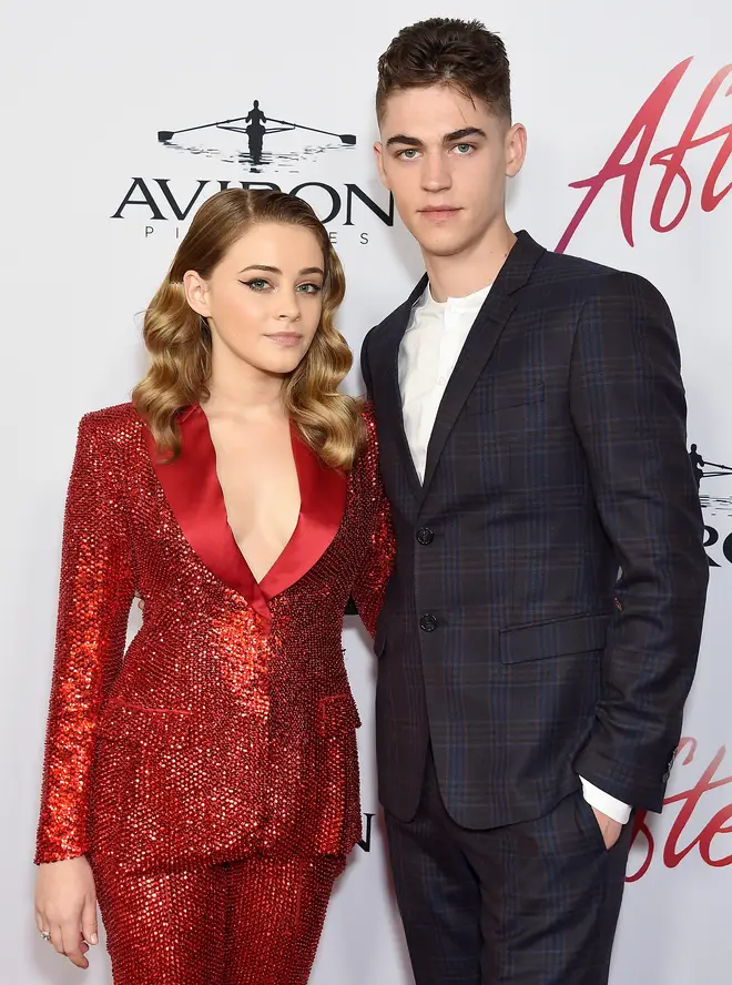 Josephine Langford and Hero Fiennes Tiffin play Tess and Hardin in After