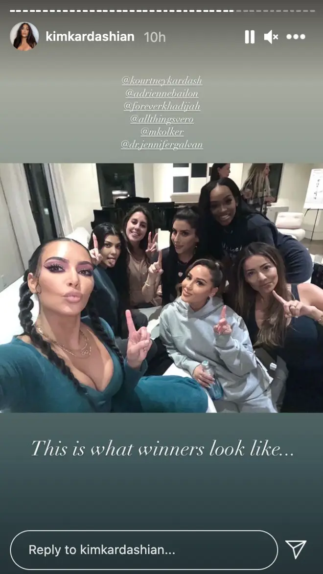 The Kardashians and Adrienne Bailon proved they buried the hatchet.