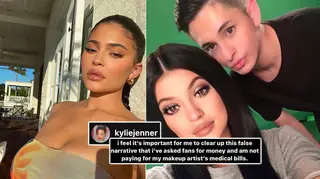 Kylie Jenner responded to the criticism she faced over the GoFundMe donations.