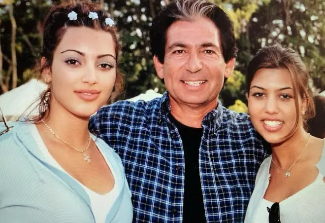 Kim Kardashian shared snaps of her younger years on Instagram.