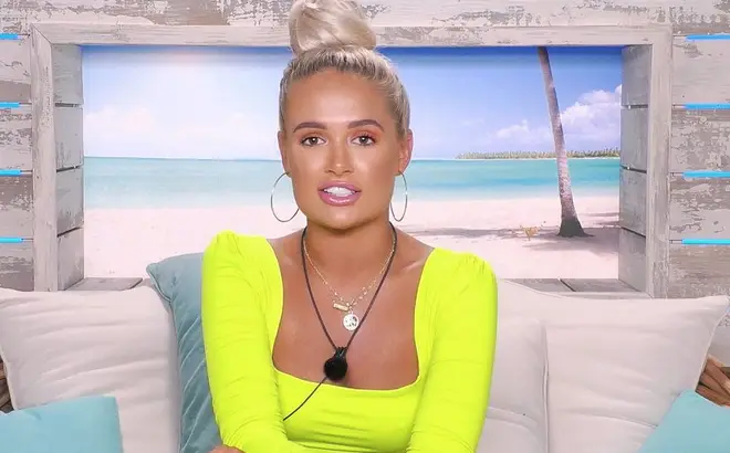 Molly-Mae Hague on Love Island in 2019.